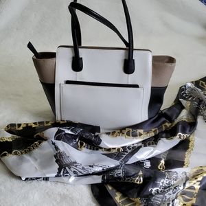 L. Crew Genuine Leather Handbag